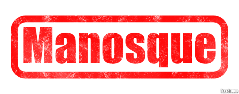 Manosque Efekt tekstowy