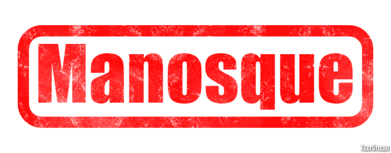 Manosque Efekt tekstowy