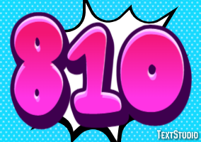 810 Text Effect