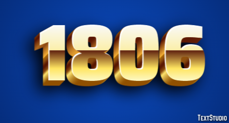 1806 Efekt tekstowy