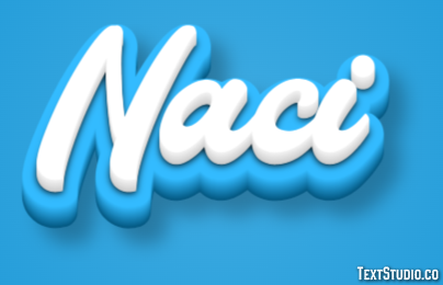 Naci Effetto testo