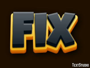 Fix Text Effect