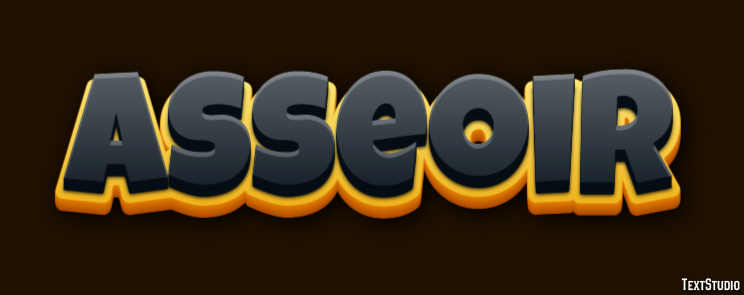 Asseoir Effet de Texte