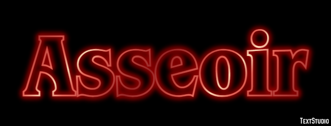 Asseoir Effet de Texte