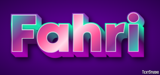 Fahri Text effect