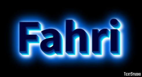 Fahri Text effect