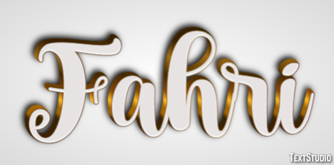 Fahri Text effect