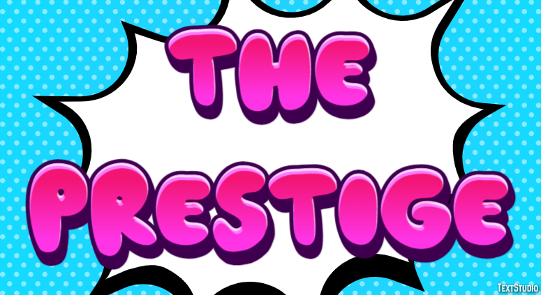The Prestige Texteffekt