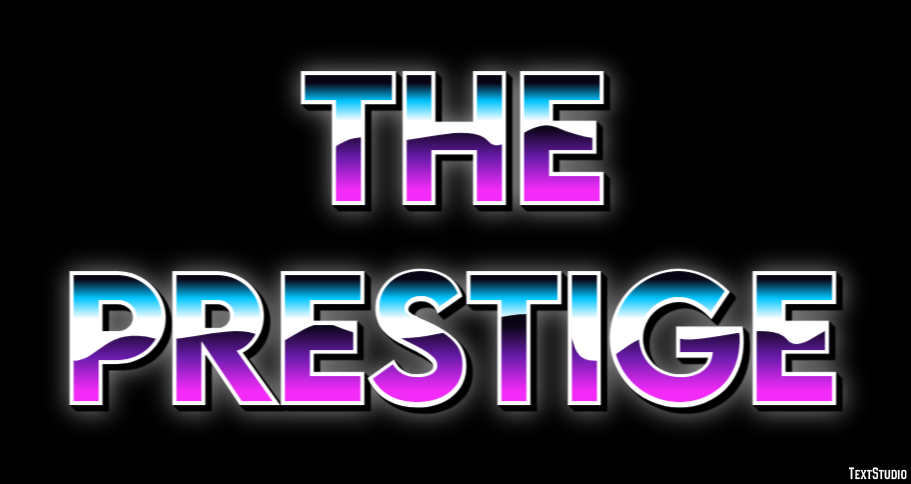 The Prestige Texteffekt