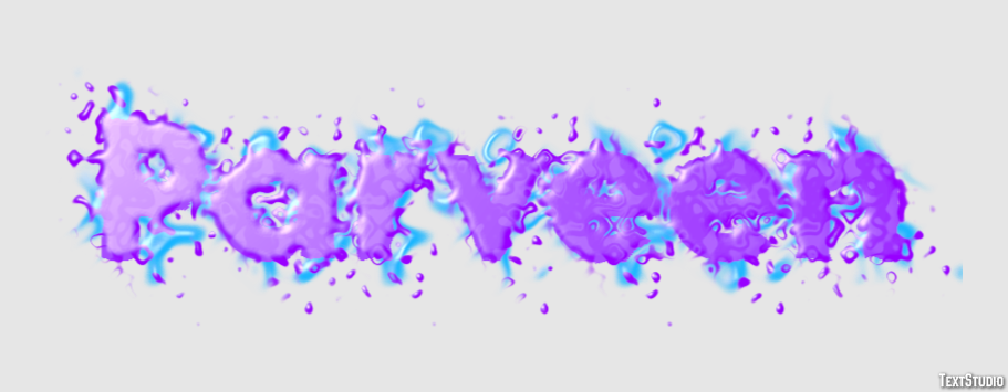 Parveen Efeito de texto