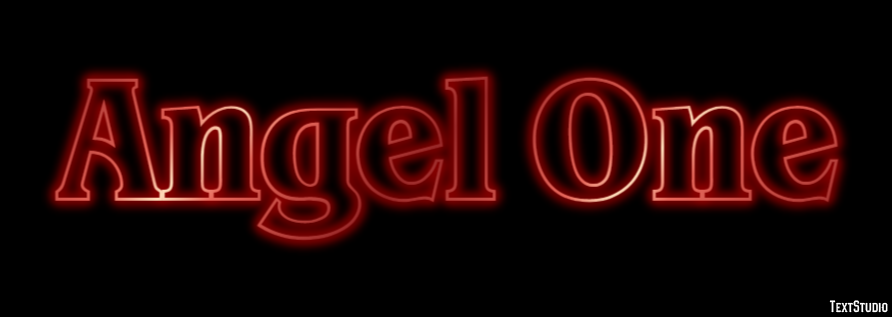 Angel One Texteffekt