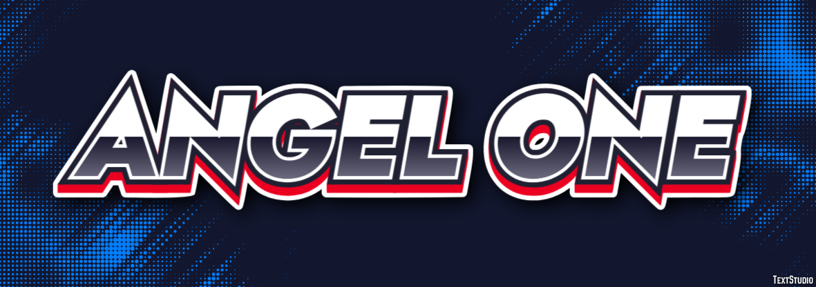 Angel One Texteffekt