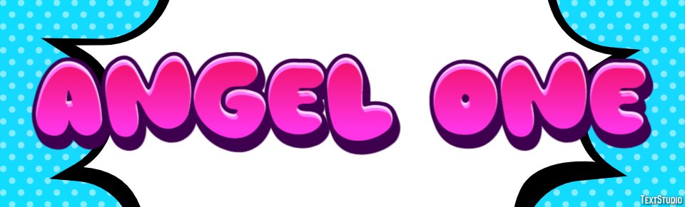 Angel One Texteffekt