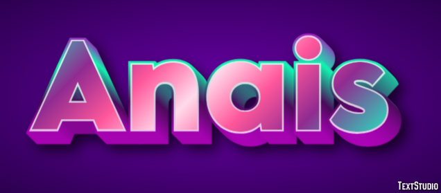 Anais Эффект текста