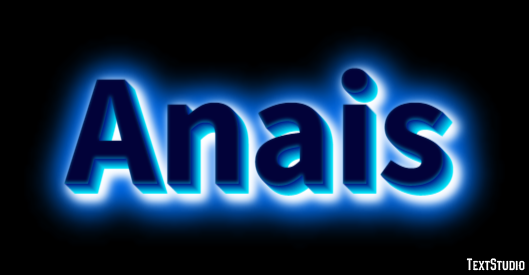Anais Text Effect