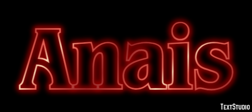 Anais Text effect