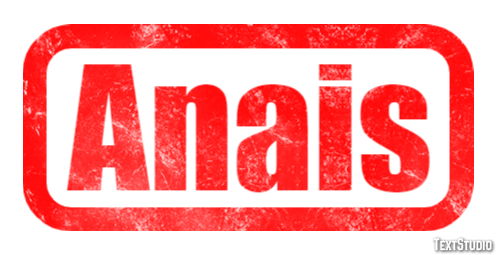 Anais Text effect
