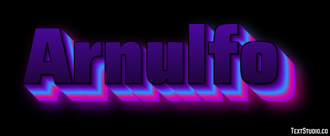 Arnulfo Text effect