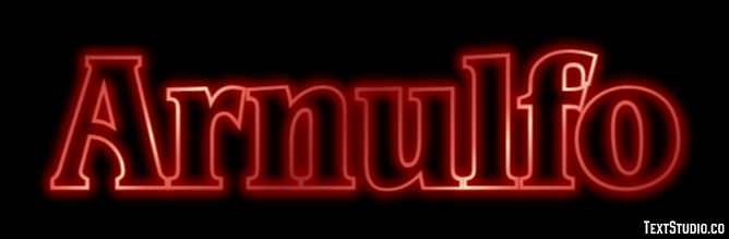 Arnulfo Text effect
