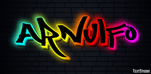 Arnulfo Text effect