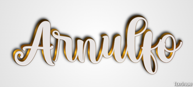 Arnulfo Text effect