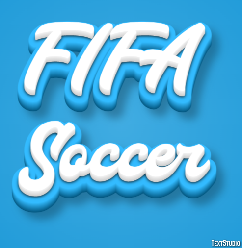 FIFA Soccer Effet de Texte