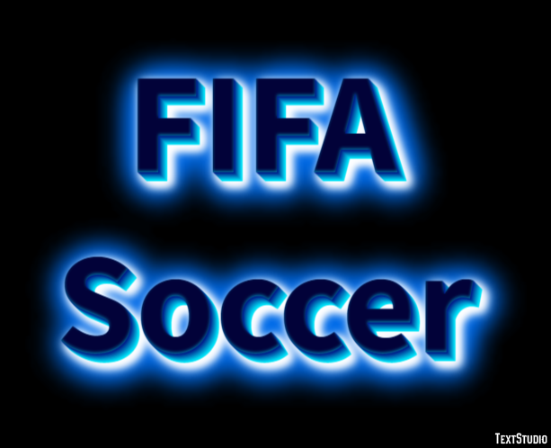 FIFA Soccer Effet de Texte