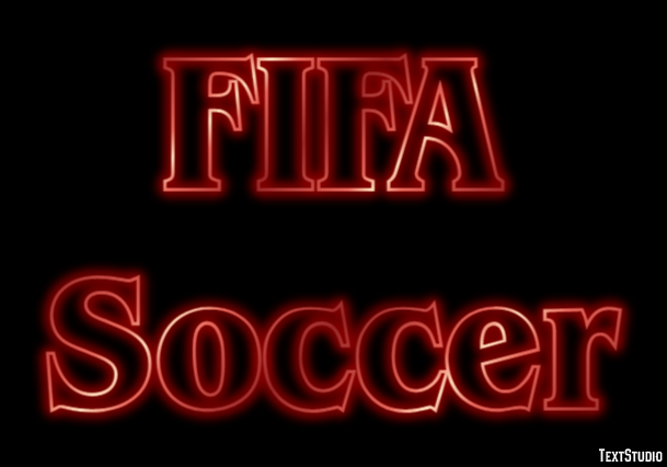 FIFA Soccer Effet de Texte
