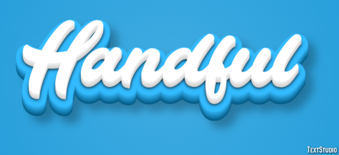 Handful Эффект текста