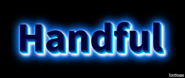 Handful Effetto testo