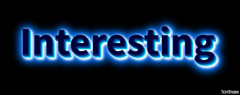 Interesting Text Effect