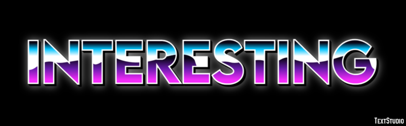 Interesting Texteffekt