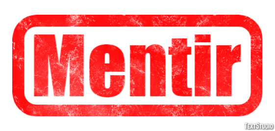 Mentir Effet de texte