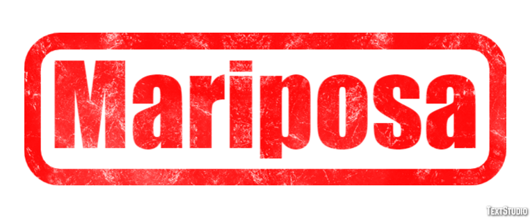 Mariposa Efecto de Texto