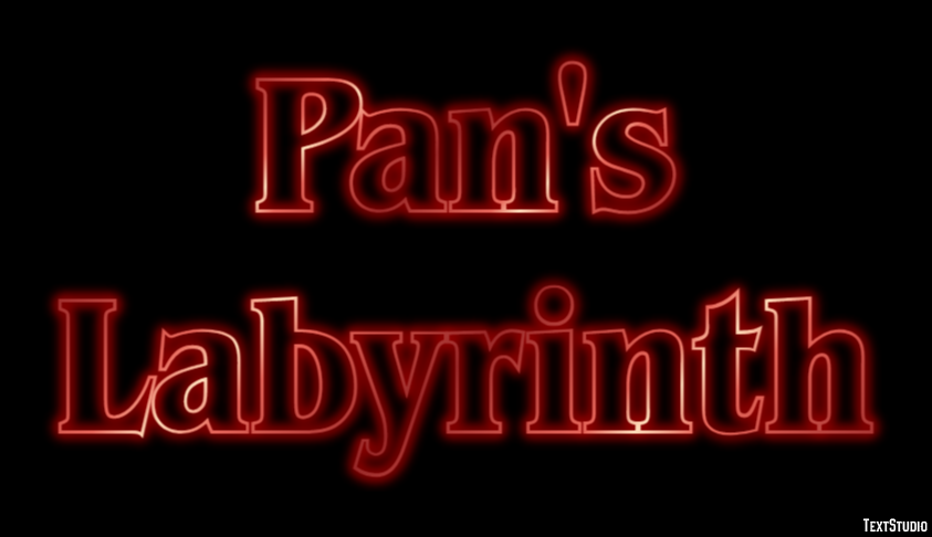 Pan's Labyrinth Text effect