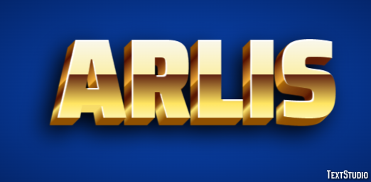 Arlis Text Effect
