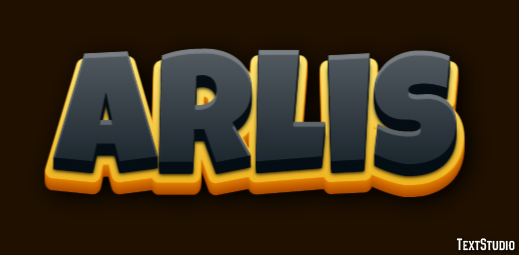Arlis Texteffekt