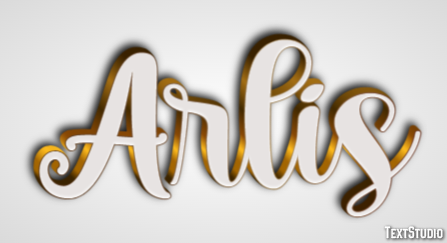 Arlis Text Effect