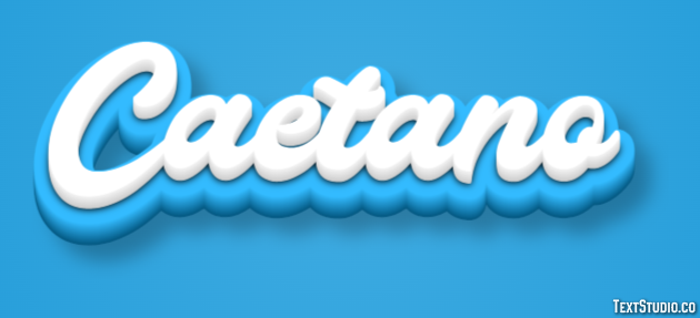 Caetano Texteffekt