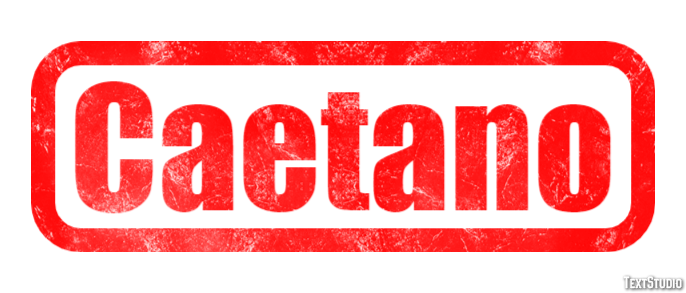 Caetano Texteffekt