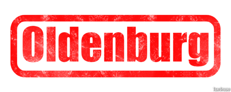 Oldenburg Efekt tekstowy