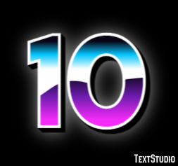 10 Text effect