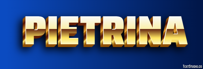 Pietrina Effetto testo
