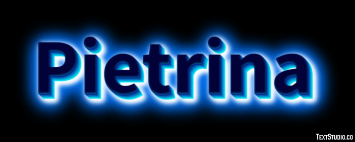 Pietrina Effetto testo