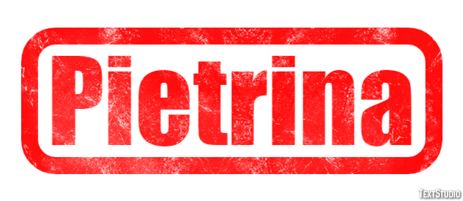 Pietrina Effetto testo