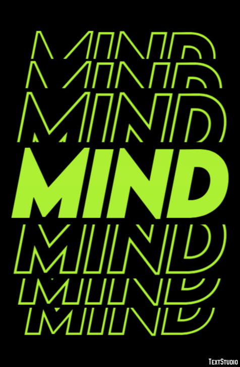 Mind Tekst Effect