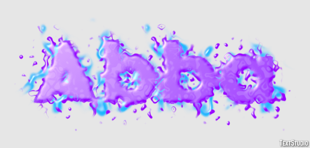 Abba Texteffekt