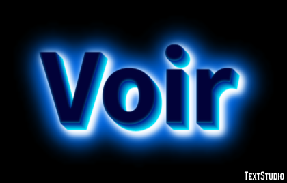 Voir Effet de Texte