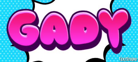 Gady Texteffekt