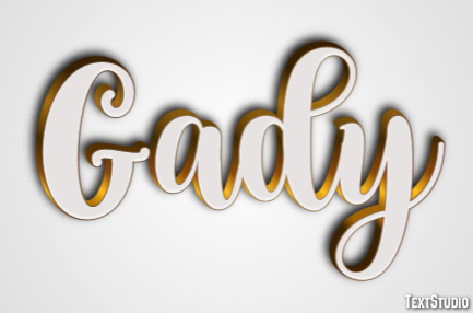 Gady Text effect
